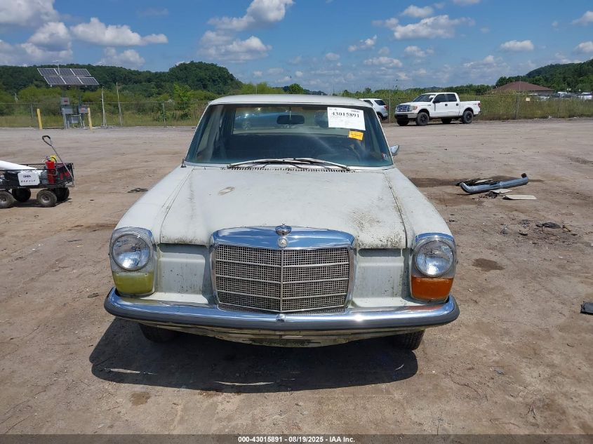 1968 Mercedes-Benz 220 VIN: 11511010013070 Lot: 43015891