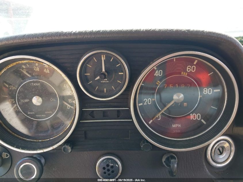 1968 Mercedes-Benz 220 VIN: 11511010013070 Lot: 43015891