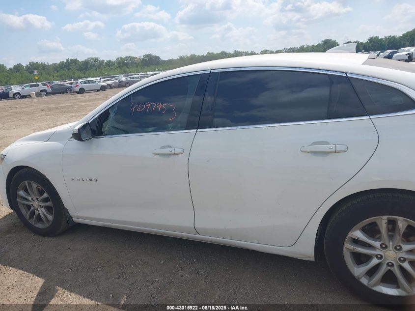 2016 Chevrolet Malibu 1Lt VIN: 1G1ZE5STXGF342570 Lot: 43015922