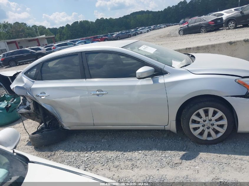 2014 Nissan Sentra Fe+ S VIN: 3N1AB7AP6EY296855 Lot: 43015990