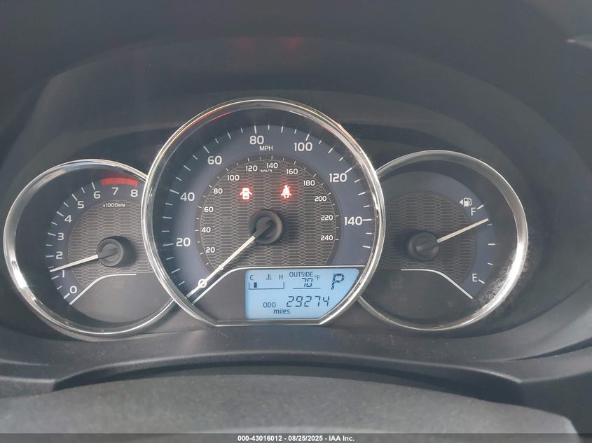 2016 Toyota Corolla Le Eco VIN: 5YFBPRHE8GP472049 Lot: 43016012