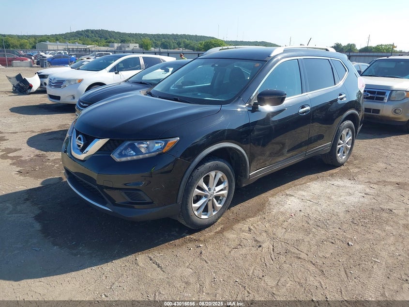 2016 NISSAN ROGUE SV - KNMAT2MT7GP721980