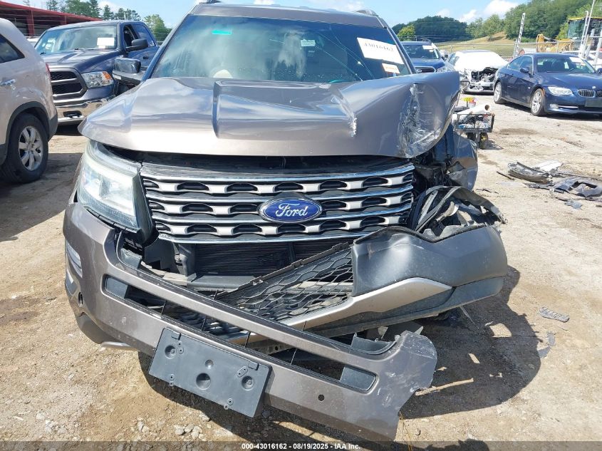 2016 Ford Explorer Xlt VIN: 1FM5K8D83GGB60613 Lot: 43016162