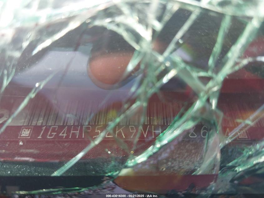 1997 Buick Lesabre Custom Cmi VIN: 1G4HP52K9VH618674 Lot: 43016300