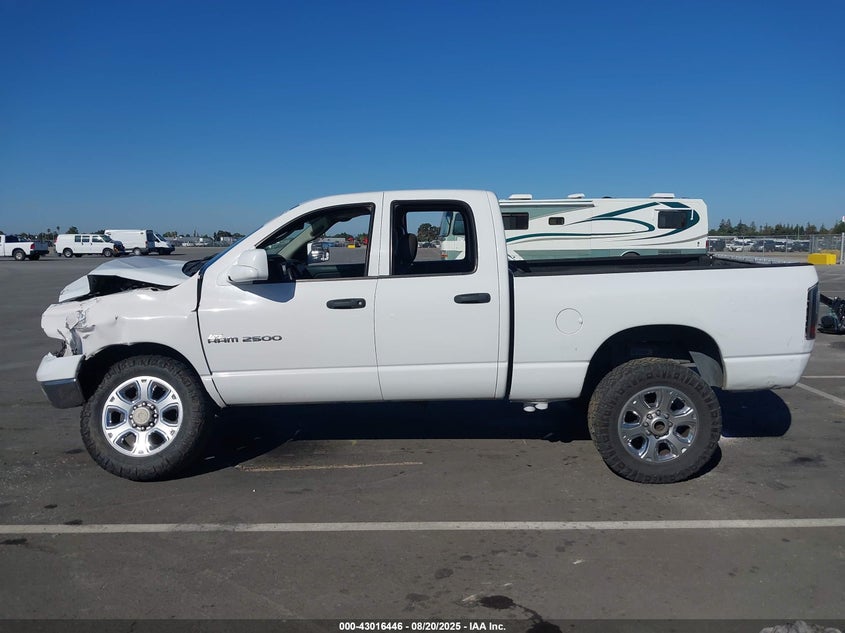 2003 Dodge Ram 2500 Slt/Laramie/St VIN: 3D7KU28653G758245 Lot: 43016446