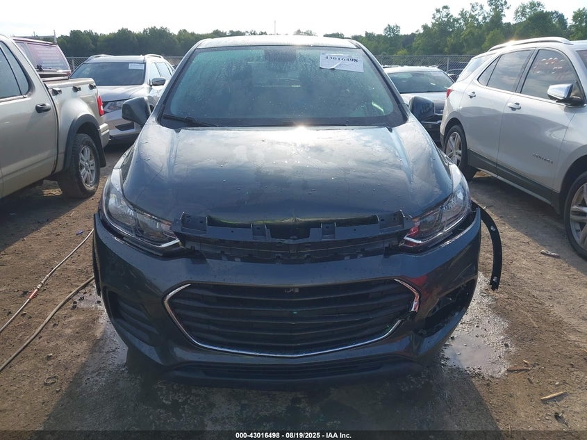 2020 Chevrolet Trax 1.4 Fwd Ls Grey Lot 111043016498 Vin 3GNCJKSB5LL114448