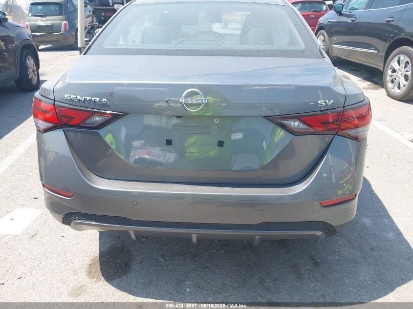 2024 Nissan Sentra Sv Xtronic Cvt VIN: 3N1AB8CV0RY280271 Lot: 43016597