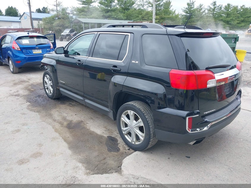 2GKFLTE30H6334235 2017 Gmc Terrain 3.6 SLE-2 Black