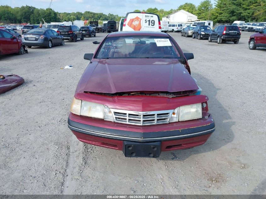 1988 Ford Thunderbird Sport VIN: 1FABP61F1JH212473 Lot: 43016667