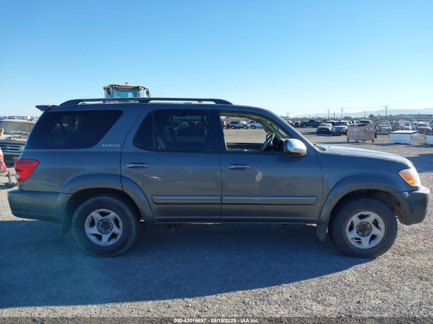 2007 Toyota Sequoia Limited V8 VIN: 5TDZT38A27S297731 Lot: 43016697