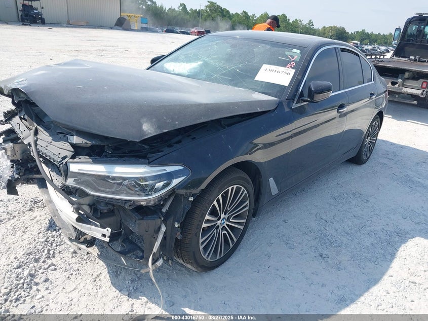 Vin: wbaje7c38hg890249, lot: 43510879, bmw 540i xdrive 20172