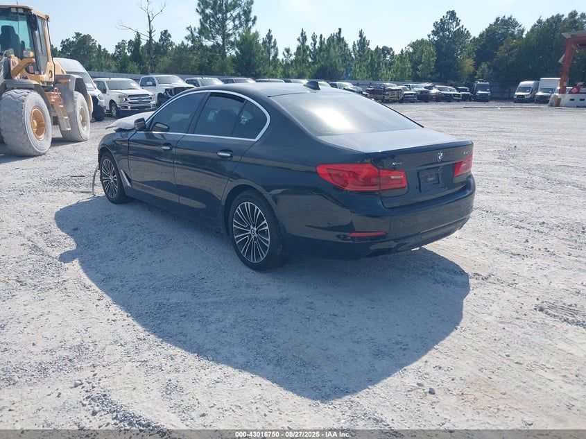 Vin: wbaje7c38hg890249, lot: 43510879, bmw 540i xdrive 20173