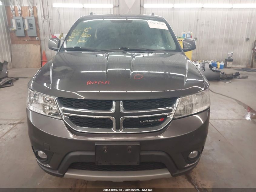 2016 Dodge Journey Sxt VIN: 3C4PDCBG2GT110933 Lot: 43016758