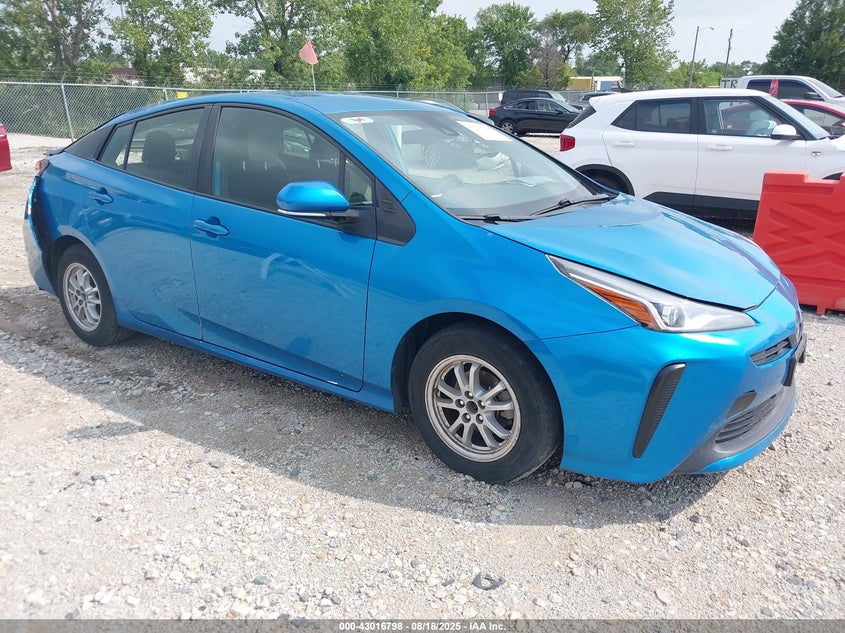 JTDKAMFUXM3141945 2021 Toyota Prius Le auction photo 1