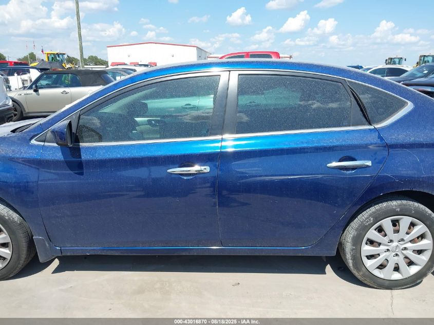 2017 Nissan Sentra S VIN: 3N1AB7AP5HY272034 Lot: 43016870