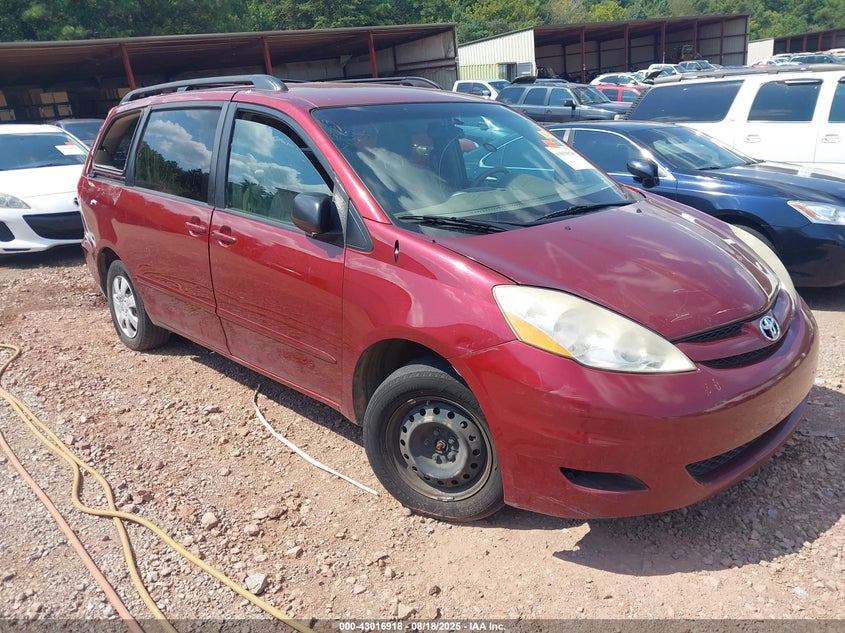 5TDKK4CC8AS310220 2010 Toyota Sienna Le auction photo 1