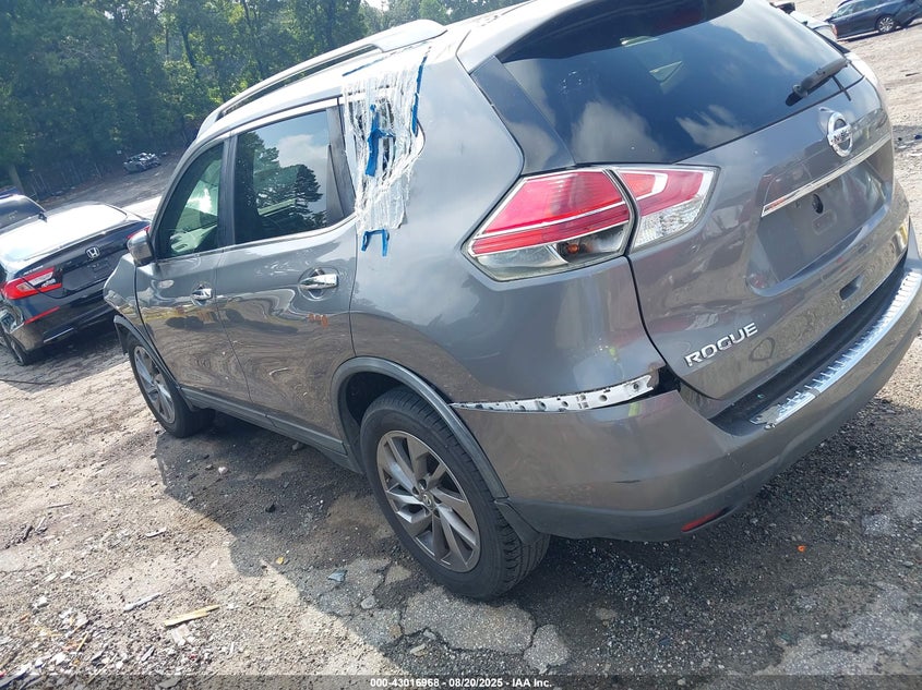 2016 NISSAN ROGUE SL - KNMAT2MT0GP700274