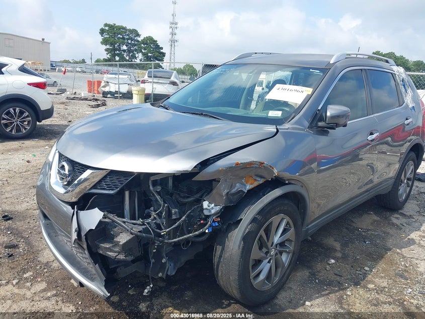 2016 NISSAN ROGUE SL - KNMAT2MT0GP700274