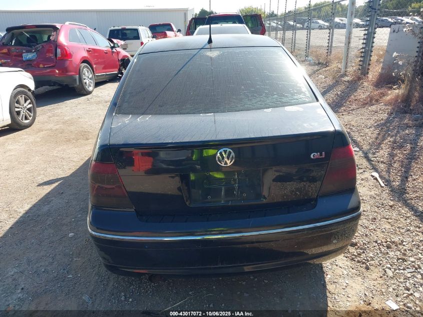 2005 Volkswagen Jetta Gli 1.8T VIN: 3VWSE69M95M077129 Lot: 43017072