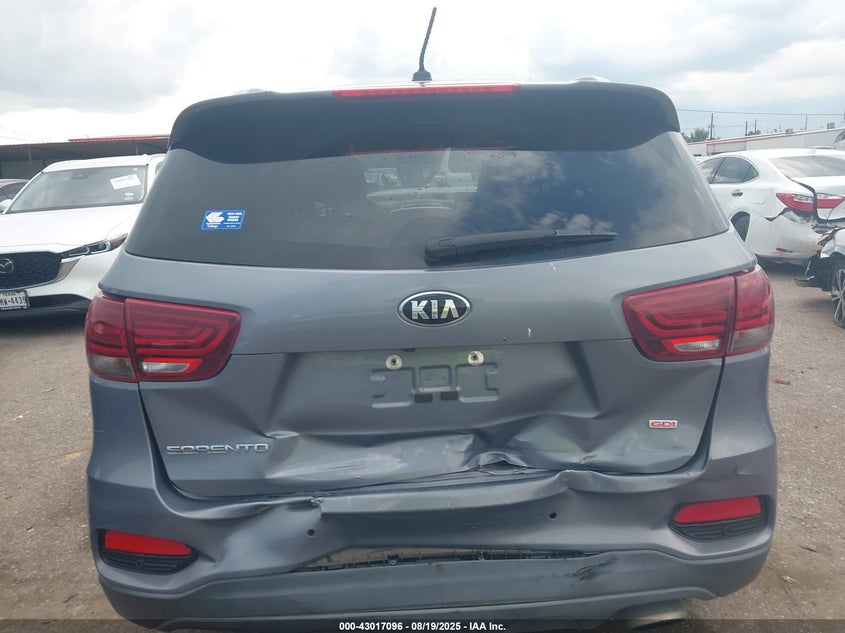 2020 Kia Sorento 2.4L Lx VIN: 5XYPG4A37LG665194 Lot: 43017096