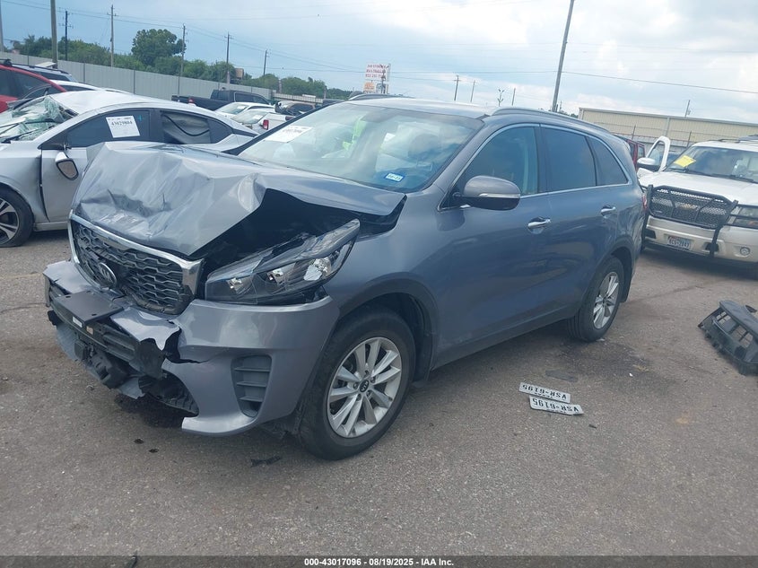 5XYPG4A37LG665194 2020 KIA SORENTO photo no. 2