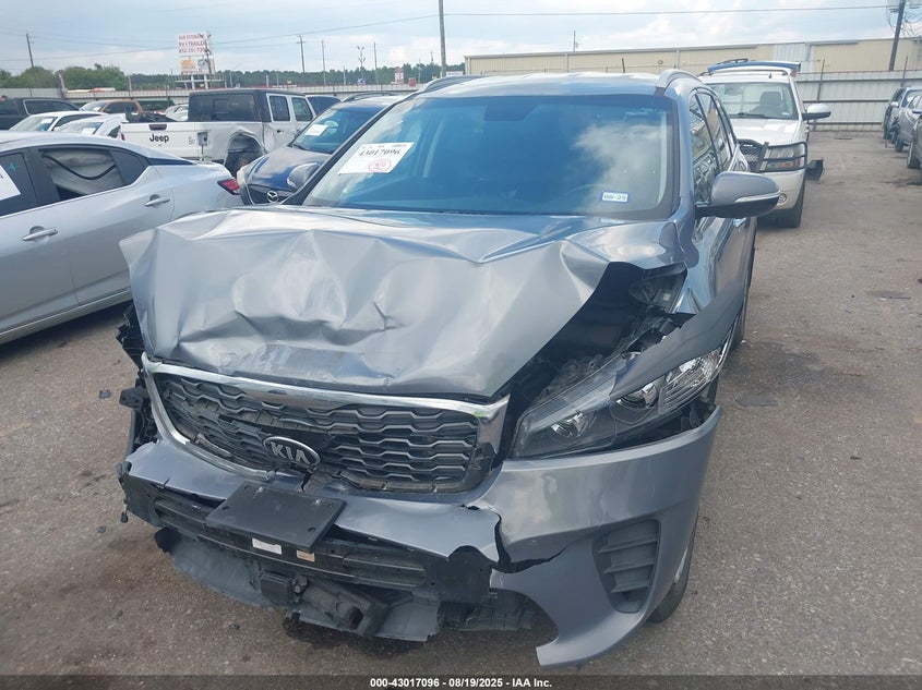 2020 Kia Sorento 2.4L Lx VIN: 5XYPG4A37LG665194 Lot: 43017096