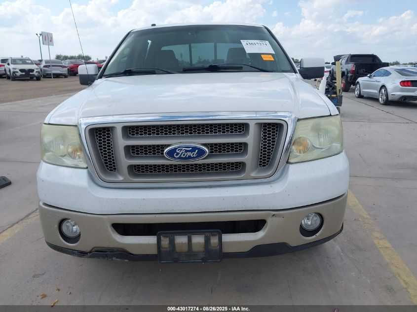 2008 Ford F-150 60Th Anniversary/Fx2/King Ranch/Lariat/Xlt VIN: 1FTPW12VX8KC19561 Lot: 43017274