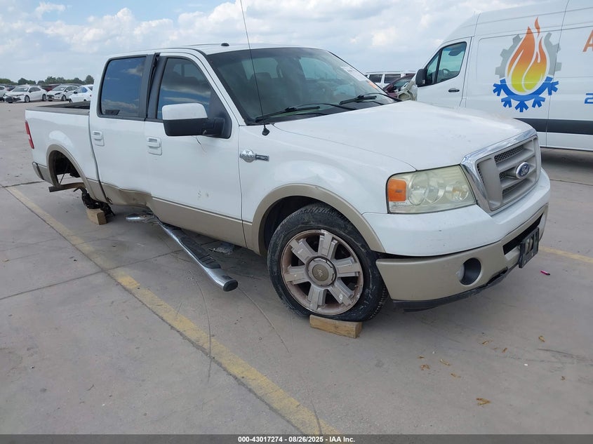 1FTPW12VX8KC19561 2008 Ford F-150 60Th Anniversary/Fx2/King Ranch/Lariat/Xlt auction photo 1