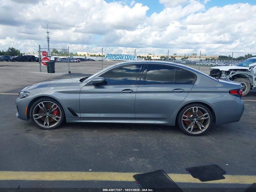 2023 BMW M550 I xDrive VIN: WBA13BK06PCM13678 Lot: 43017337