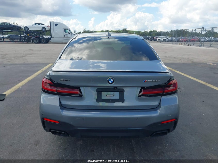 2023 BMW M550 I xDrive VIN: WBA13BK06PCM13678 Lot: 43017337