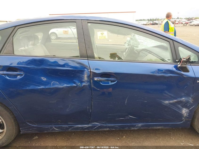 2011 Toyota Prius Two VIN: JTDKN3DU5B0294443 Lot: 43017387