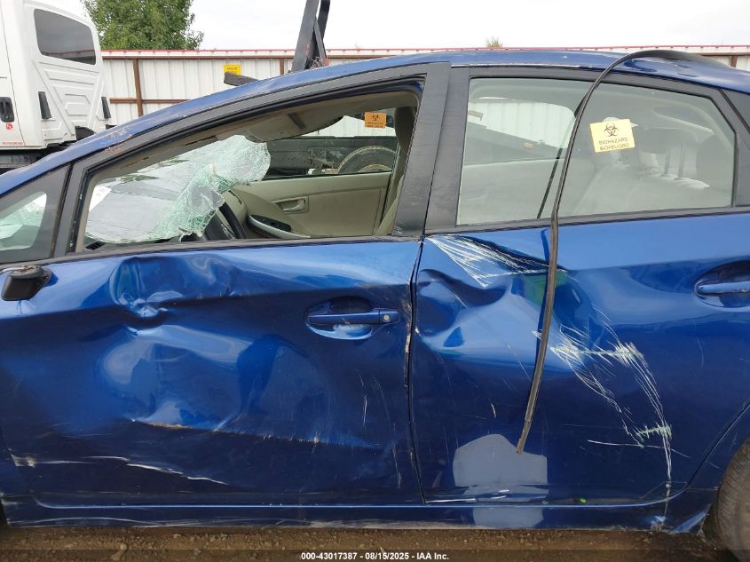 2011 Toyota Prius Two VIN: JTDKN3DU5B0294443 Lot: 43017387