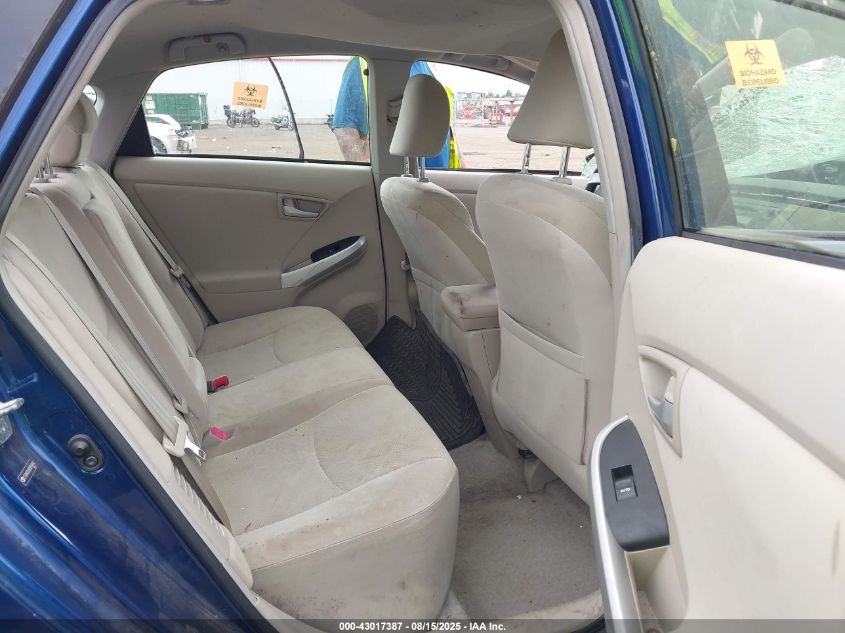 2011 Toyota Prius Two VIN: JTDKN3DU5B0294443 Lot: 43017387