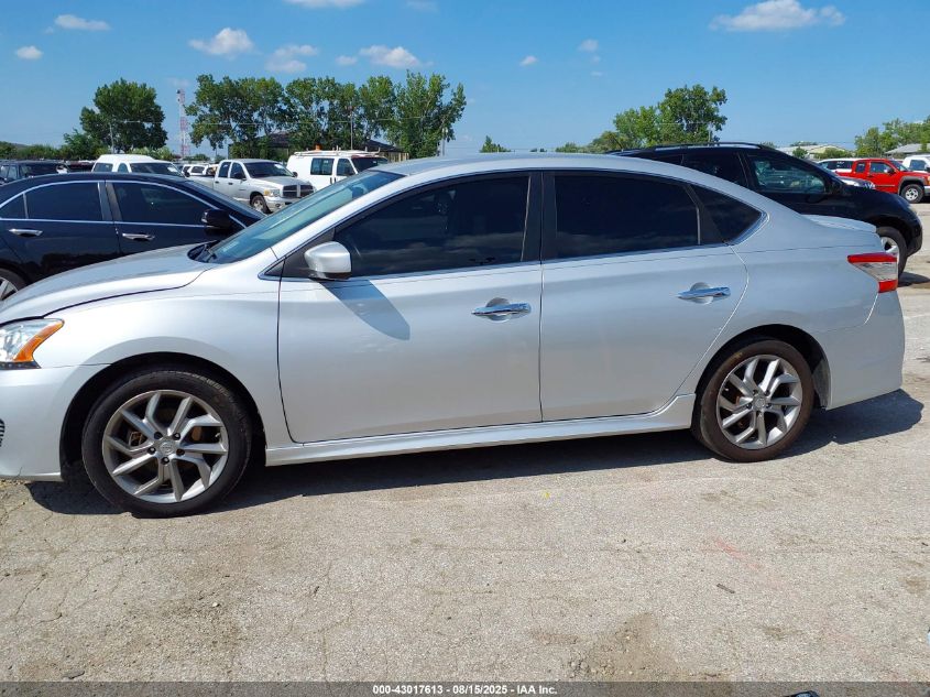 2014 Nissan Sentra Sr VIN: 3N1AB7AP0EY233444 Lot: 43017613