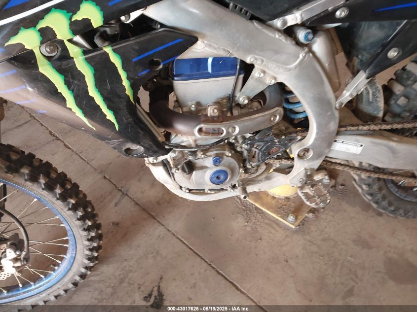 2022 Yamaha Yz450 F VIN: JYACJ26C7NA012828 Lot: 43017626