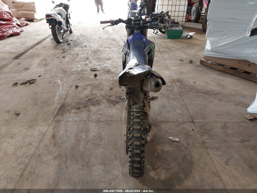 2022 Yamaha Yz450 F VIN: JYACJ26C7NA012828 Lot: 43017626