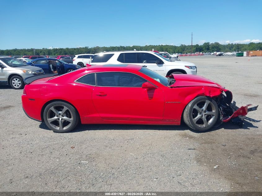 2014 Chevrolet Camaro 2Lt VIN: 2G1FG1E36E9277028 Lot: 43017627
