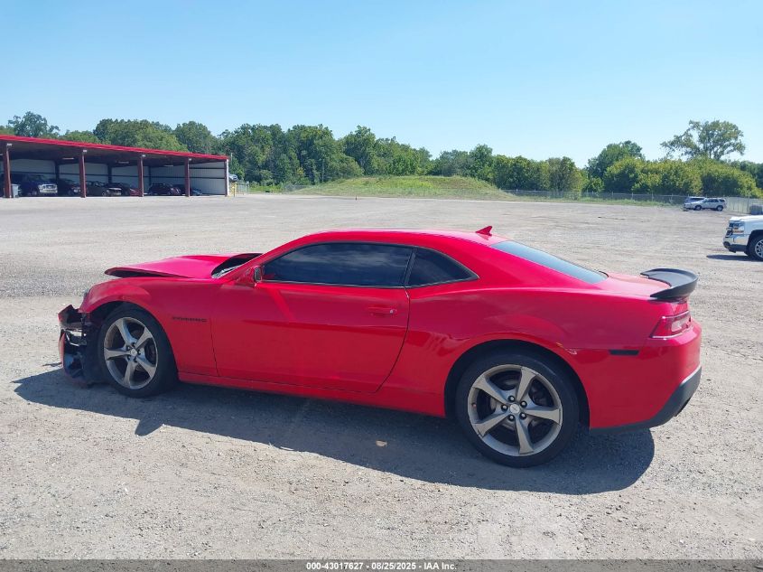 2014 Chevrolet Camaro 2Lt VIN: 2G1FG1E36E9277028 Lot: 43017627