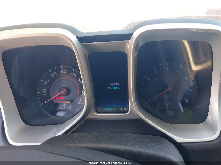 2014 Chevrolet Camaro 2Lt VIN: 2G1FG1E36E9277028 Lot: 43017627