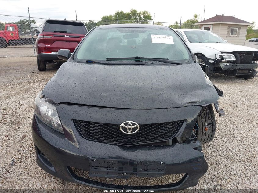 2009 Toyota Corolla Le VIN: JTDBL40E49J011061 Lot: 43017769