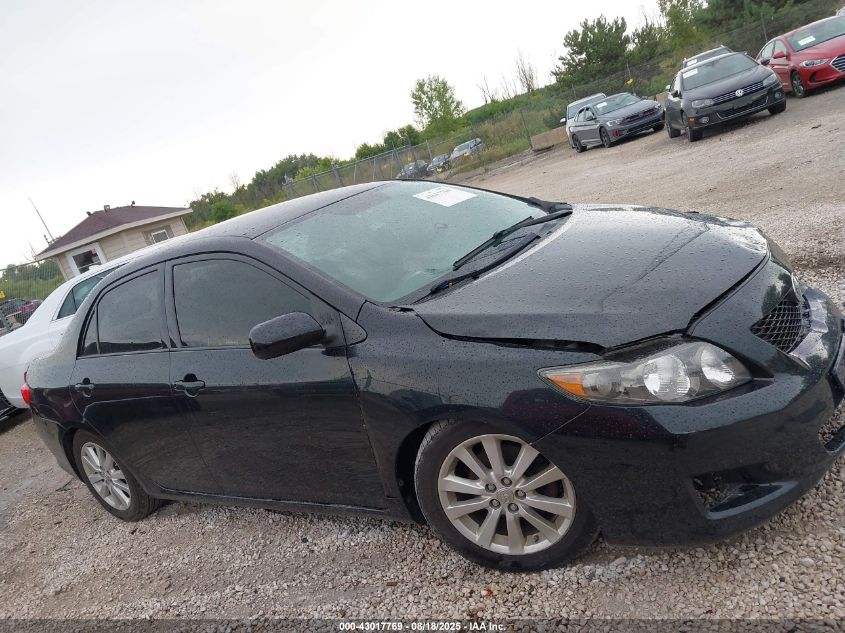 2009 Toyota Corolla Le VIN: JTDBL40E49J011061 Lot: 43017769