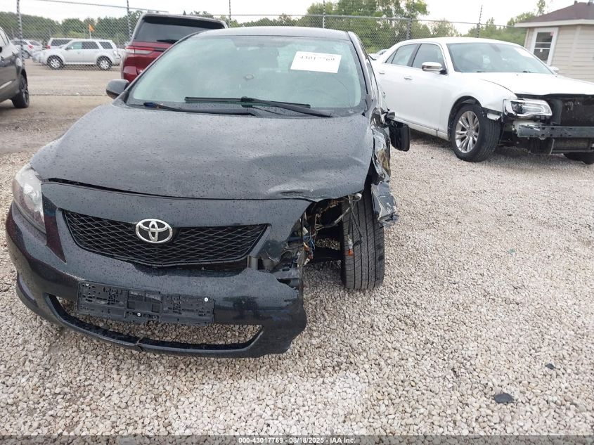 2009 Toyota Corolla Le VIN: JTDBL40E49J011061 Lot: 43017769