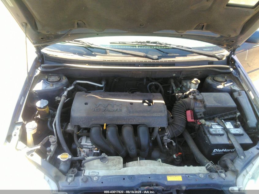 2005 Toyota Corolla Le VIN: 1NXBR32E25Z444565 Lot: 43017820