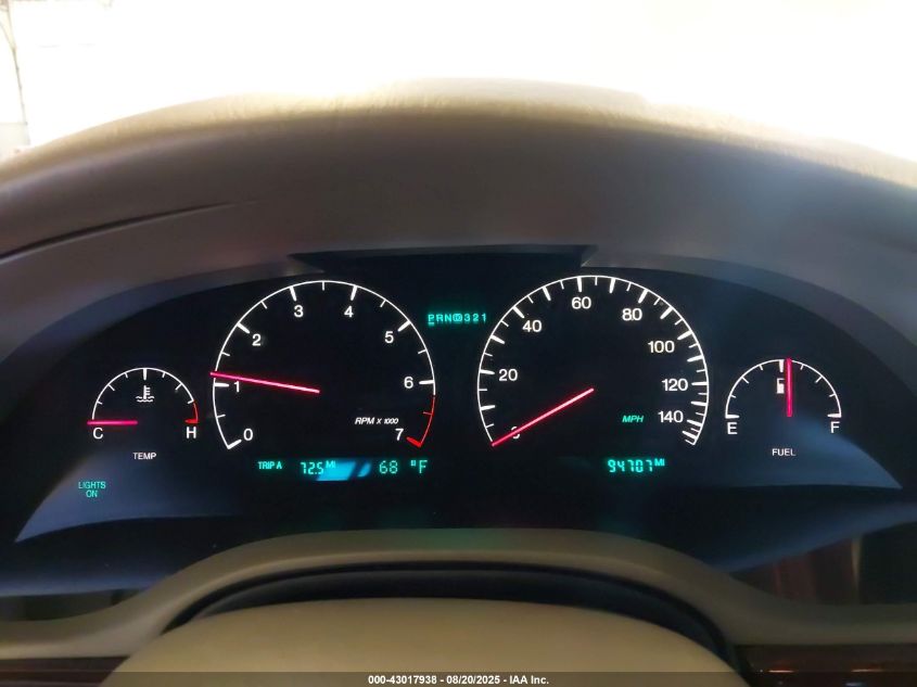 2003 Cadillac Seville Sls VIN: 1G6KS54Y63U148203 Lot: 43017938