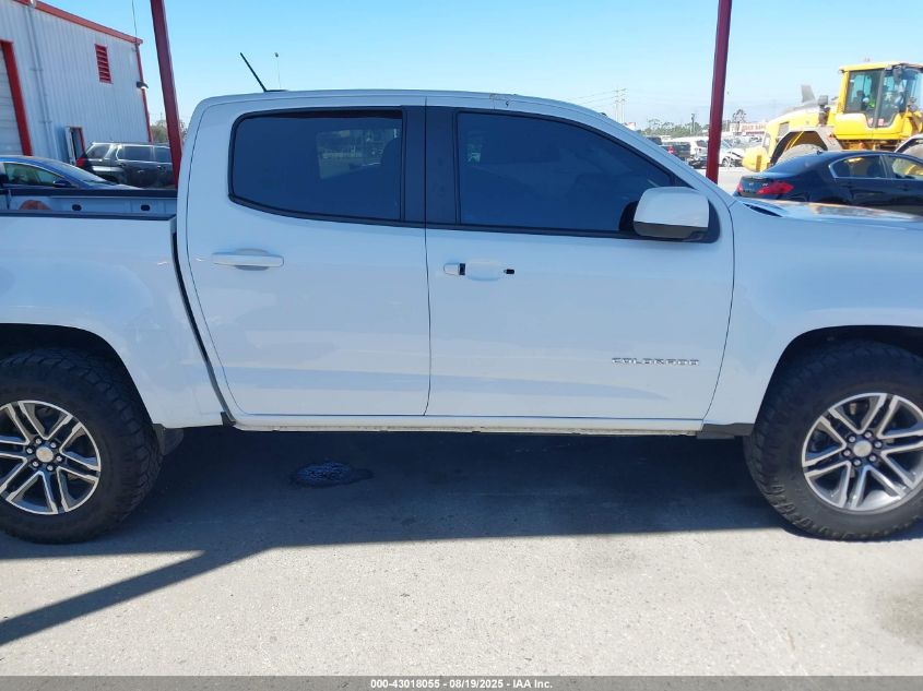 2021 Chevrolet Colorado 2Wd Short Box Wt VIN: 1GCGSBEA4M1108952 Lot: 43018055