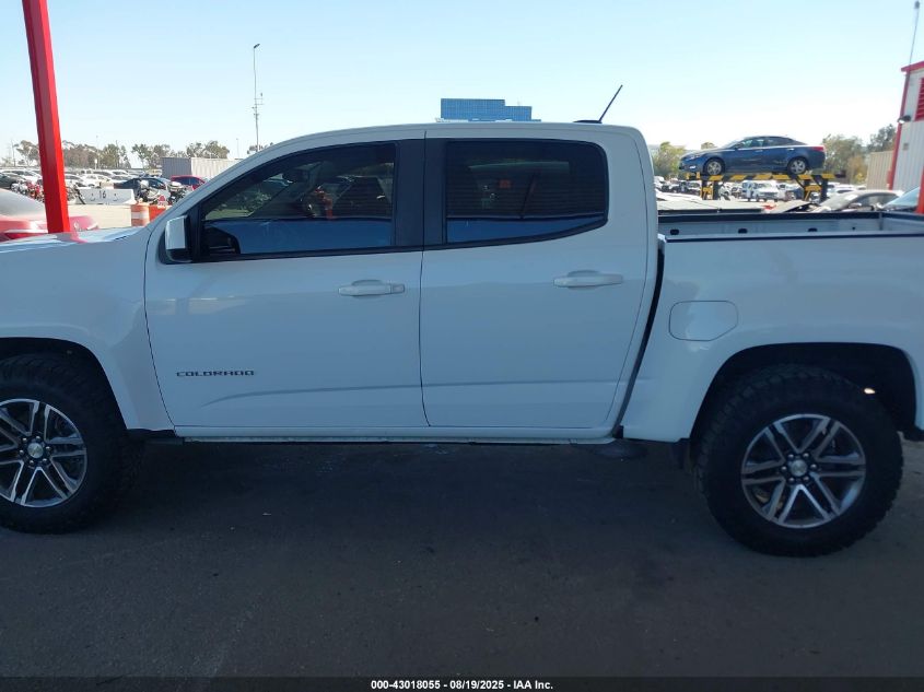 2021 Chevrolet Colorado 2Wd Short Box Wt VIN: 1GCGSBEA4M1108952 Lot: 43018055