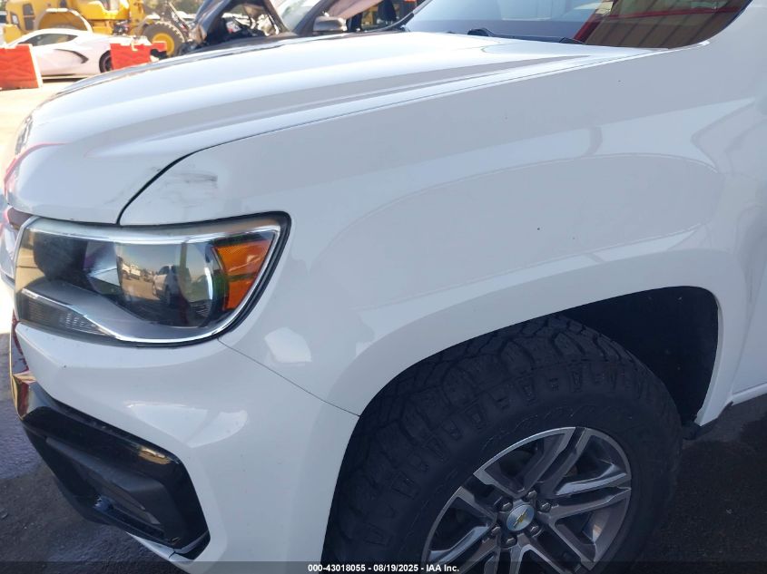 2021 Chevrolet Colorado 2Wd Short Box Wt VIN: 1GCGSBEA4M1108952 Lot: 43018055