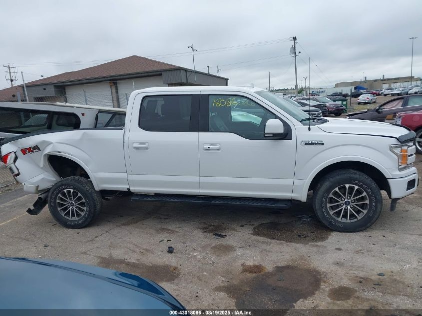 2018 Ford F-150 Lariat VIN: 1FTFW1E51JFC17512 Lot: 43018086