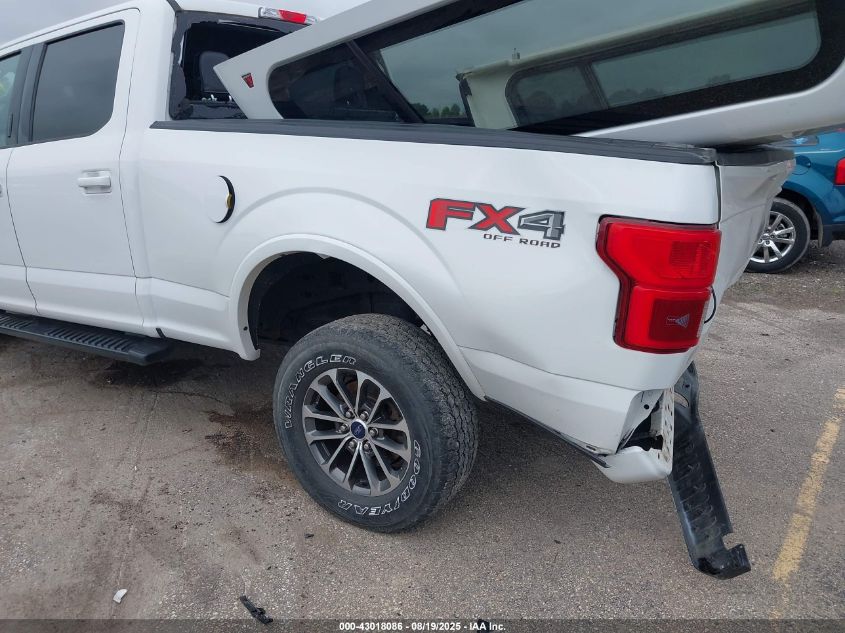 2018 Ford F-150 Lariat VIN: 1FTFW1E51JFC17512 Lot: 43018086
