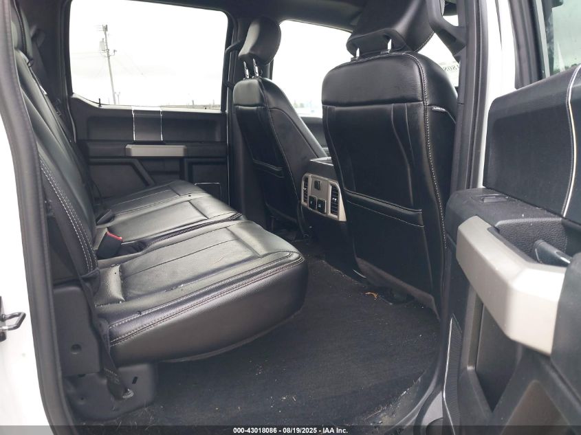 2018 Ford F-150 Lariat VIN: 1FTFW1E51JFC17512 Lot: 43018086